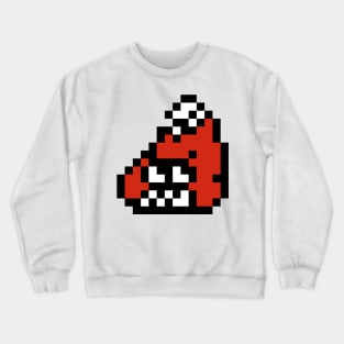 Black 8-bit Fishfry Crewneck Sweatshirt